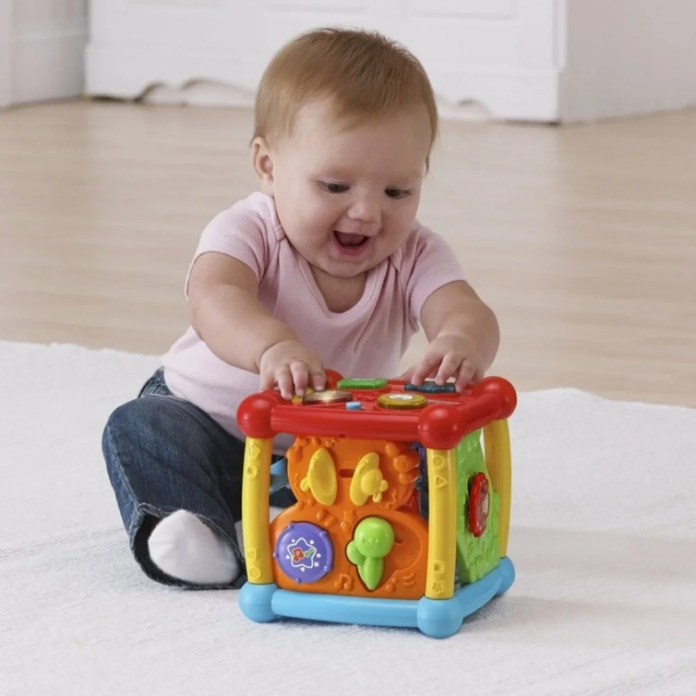VTech Baby Busy Learners Activity Cube Baby and Toddler Toys